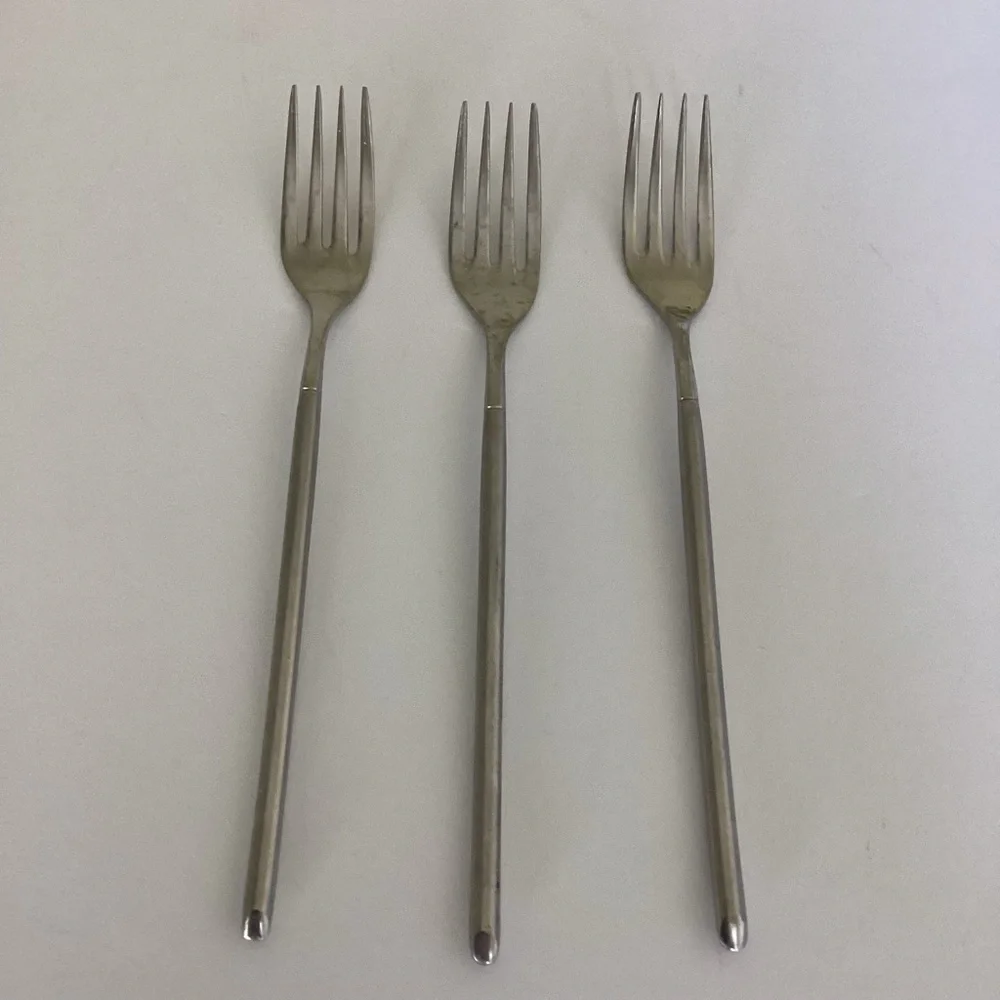 Guy Degrenne Flatware Set of 3 Long Forks